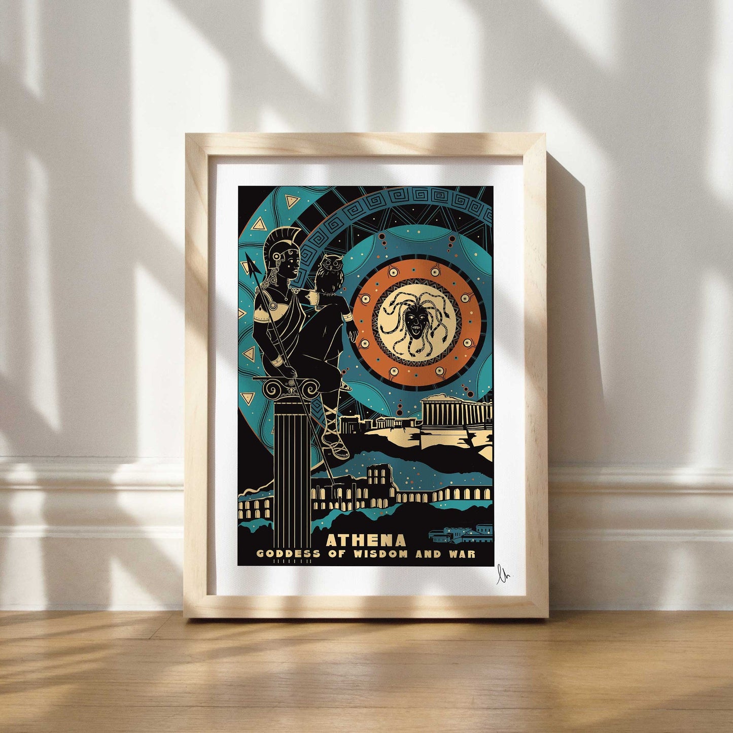 Athena, Goddess of Wisdom and War