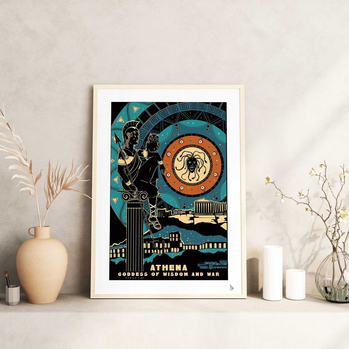 Athena, Goddess of Wisdom and War