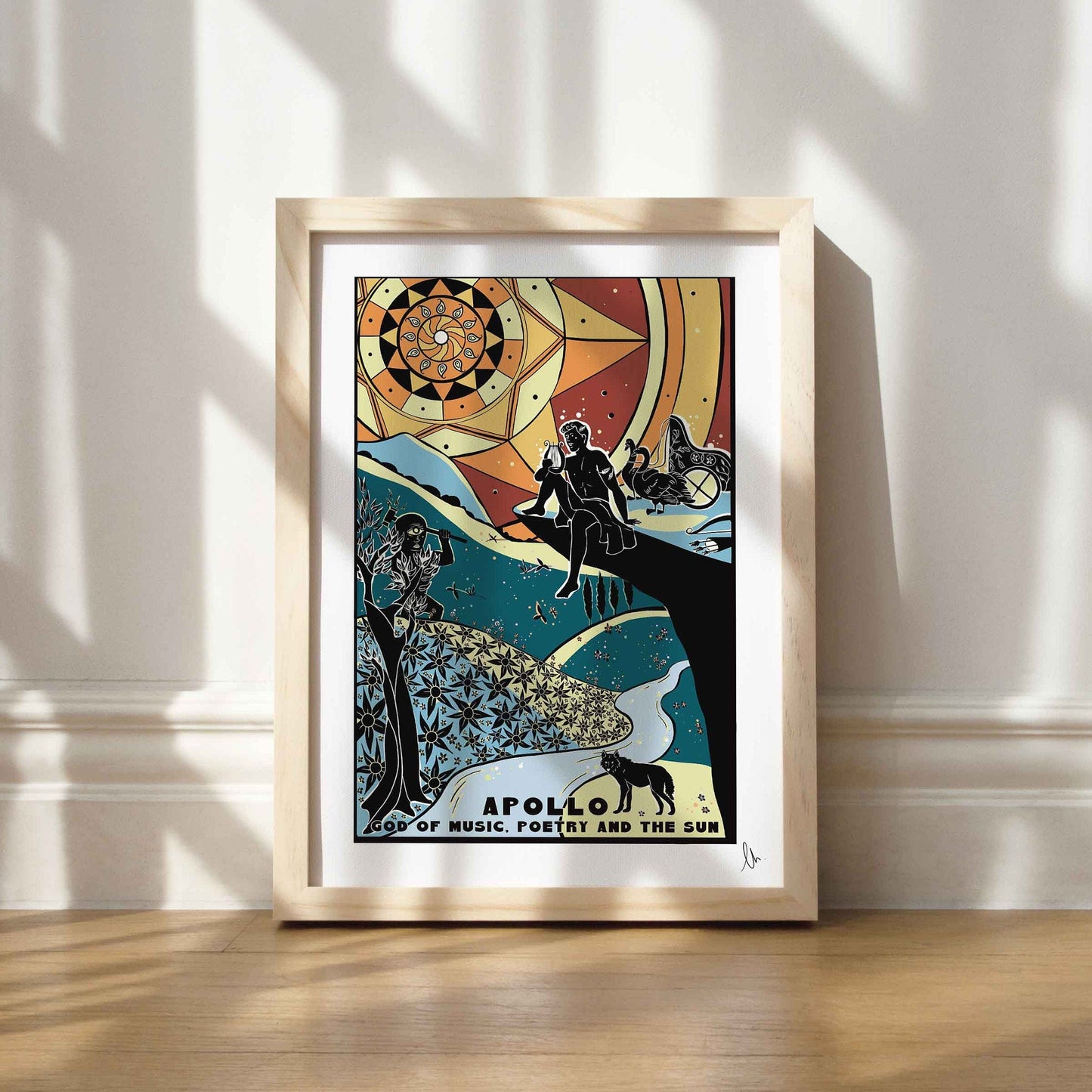 Apollo, The God of Music, Poetry, and The Sun