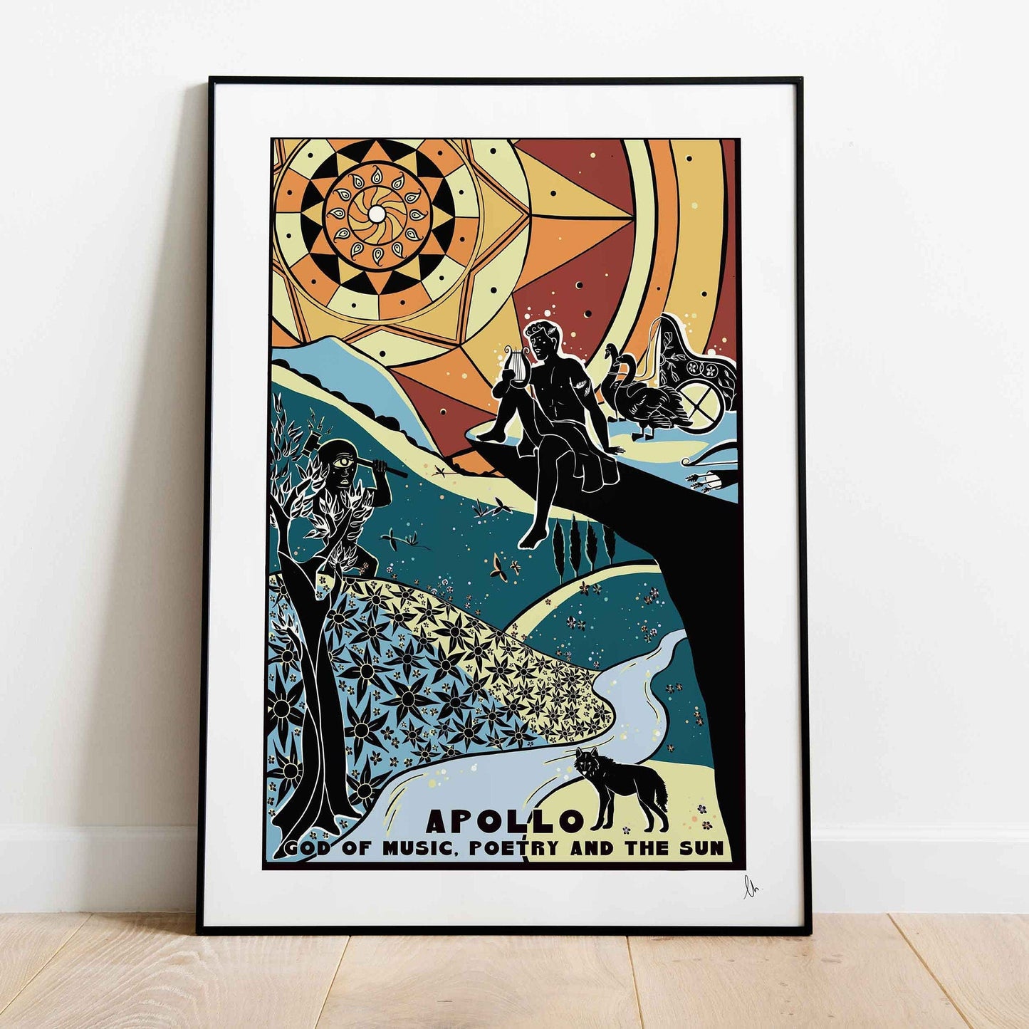 Apollo, The God of Music, Poetry, and The Sun
