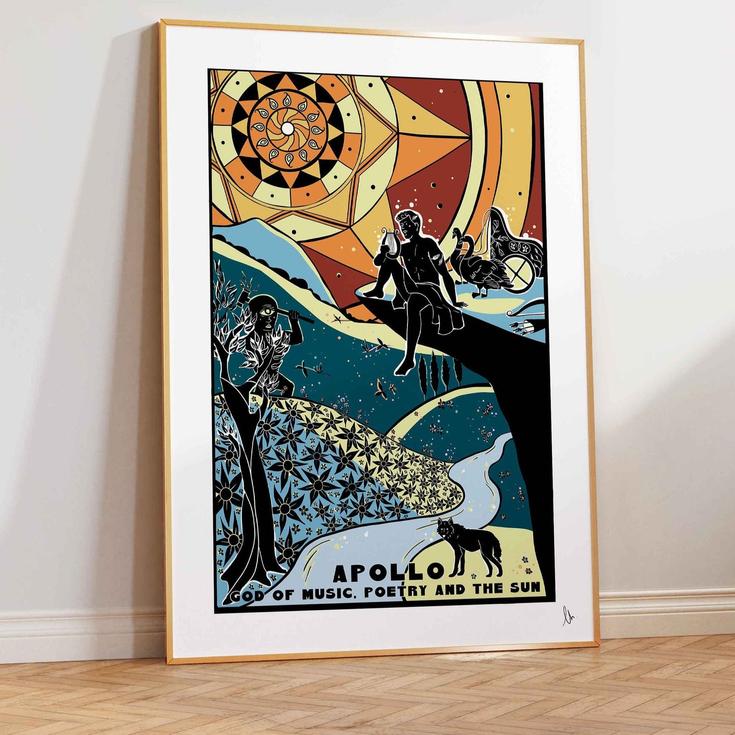 Apollo, The God of Music, Poetry, and The Sun