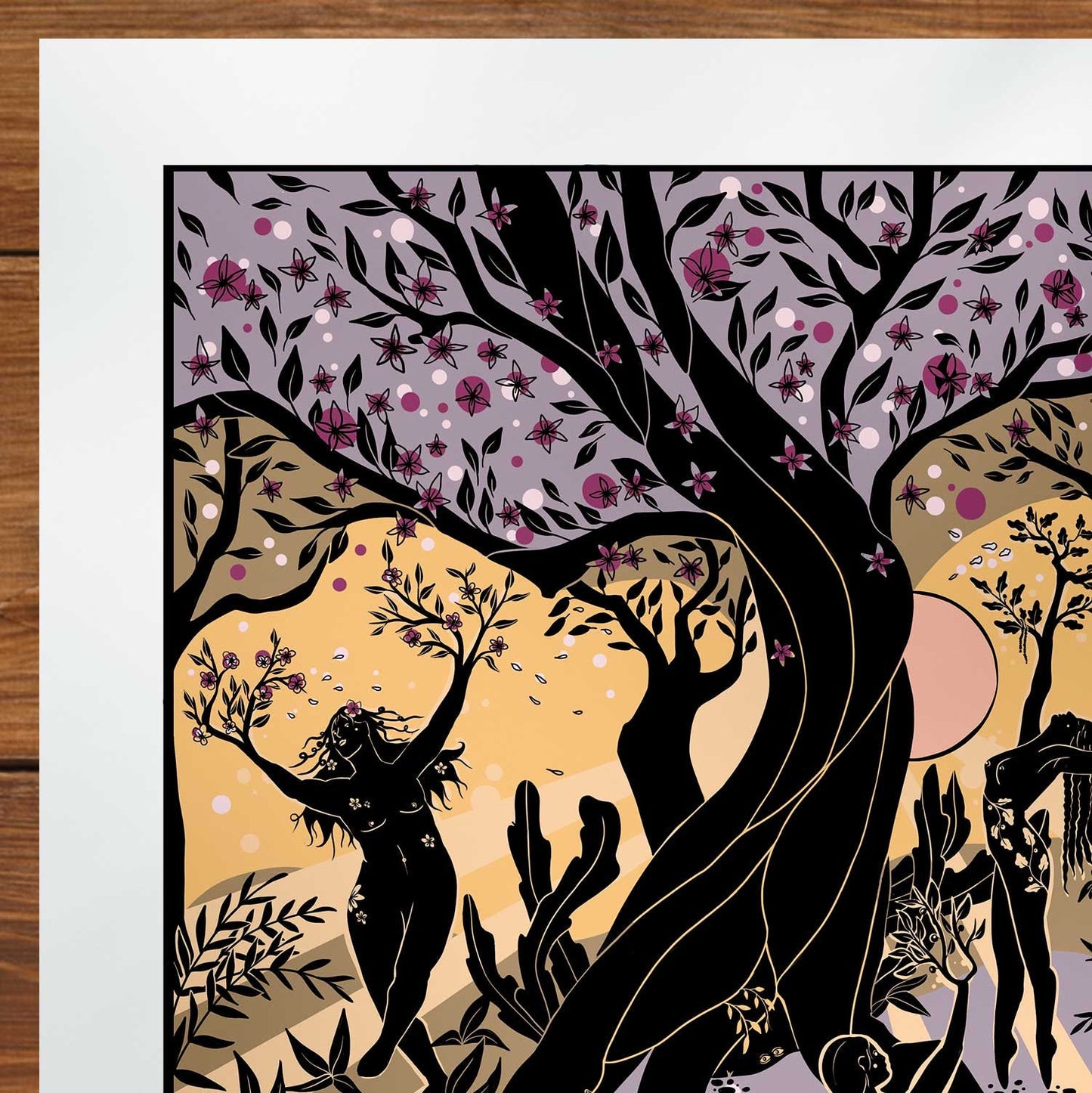 The Forest Nymphs, Dryads