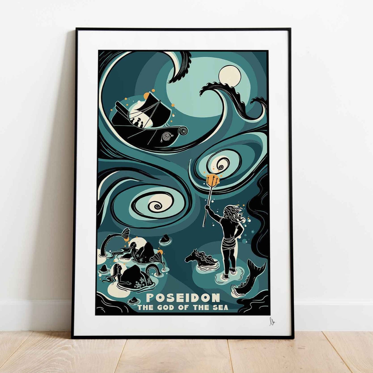Poseidon, The God of the Sea