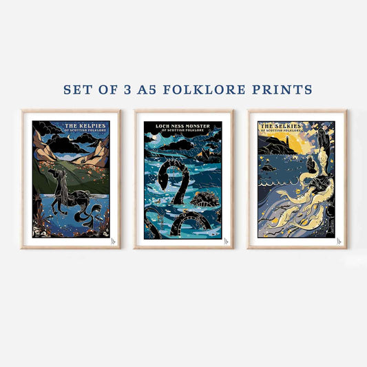 A5 Folklore 3 Print Bundle Set