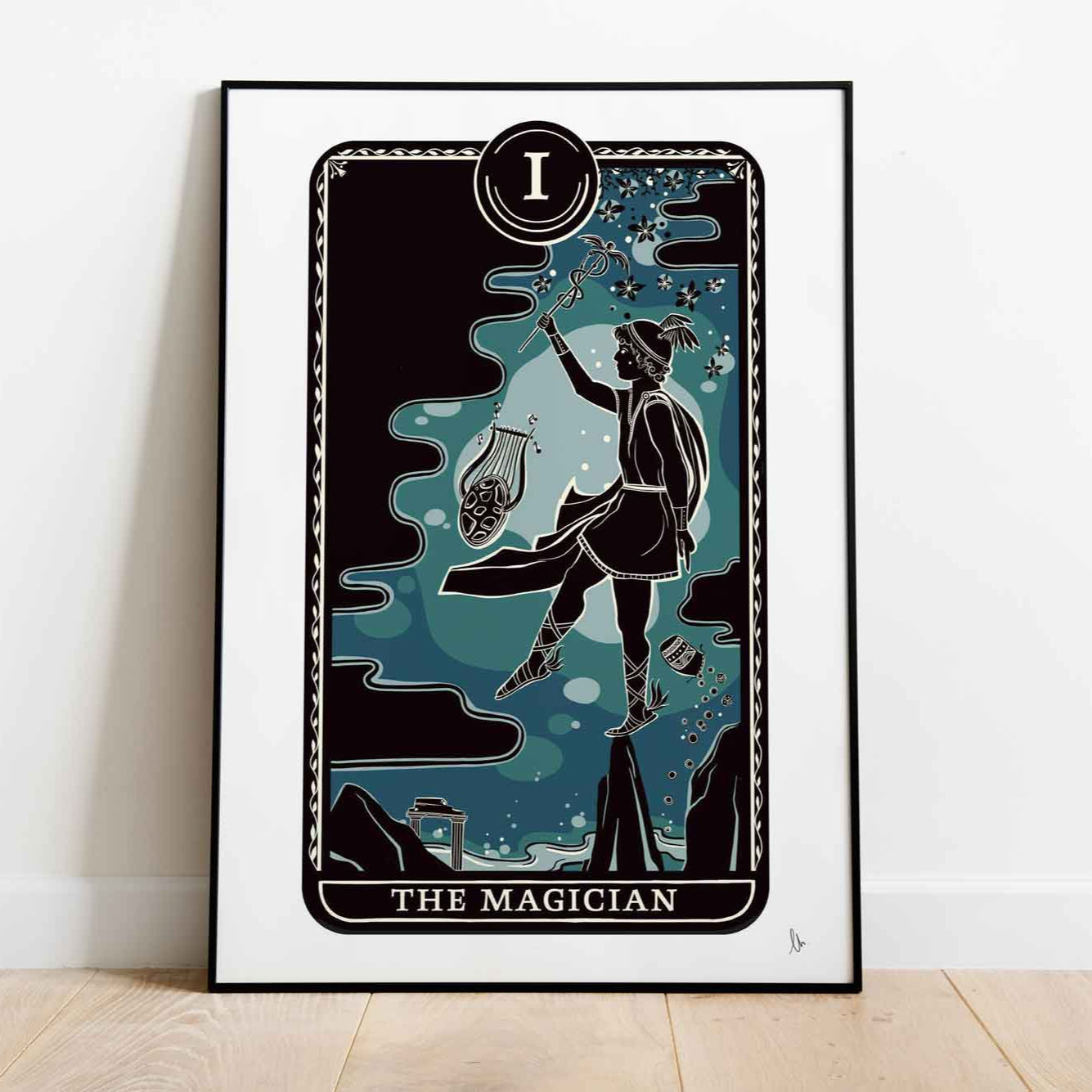 The Magician Hermes Tarot Card Print