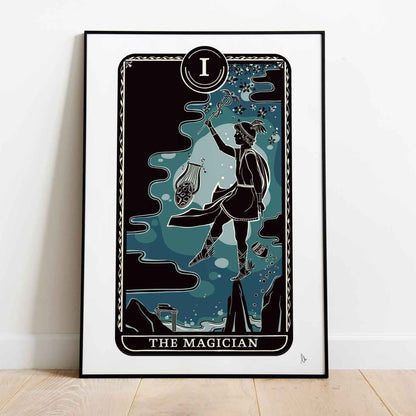 The Magician Hermes Tarot Card Print
