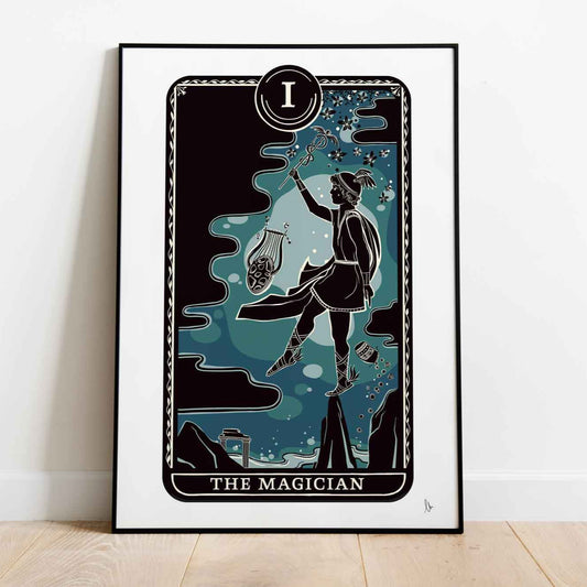 The Magician Hermes Tarot Card Print
