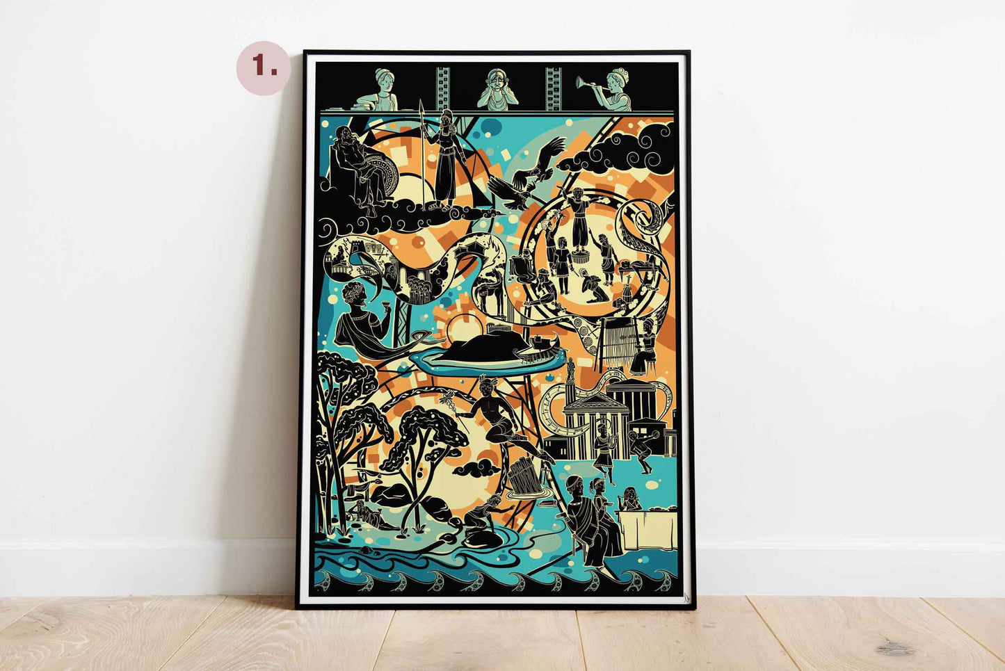 The Odyssey, Three Part Print Set