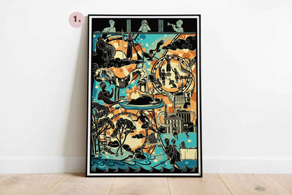 The Odyssey, Three Part Print Set