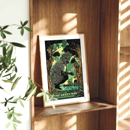The Green Man of English Folklore