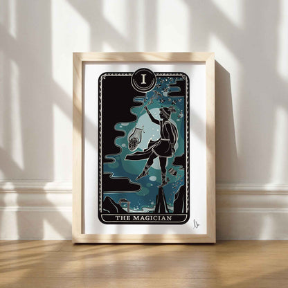 The Magician Hermes Tarot Card Print