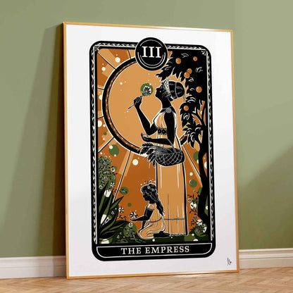 The Empress Demeter Tarot Cart Print