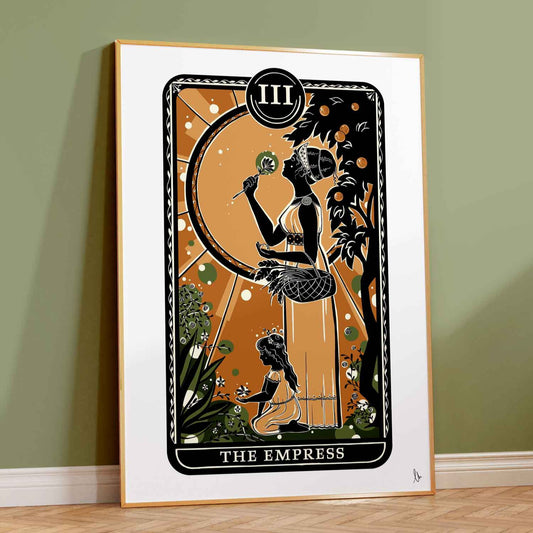 The Empress Demeter Tarot Cart Print