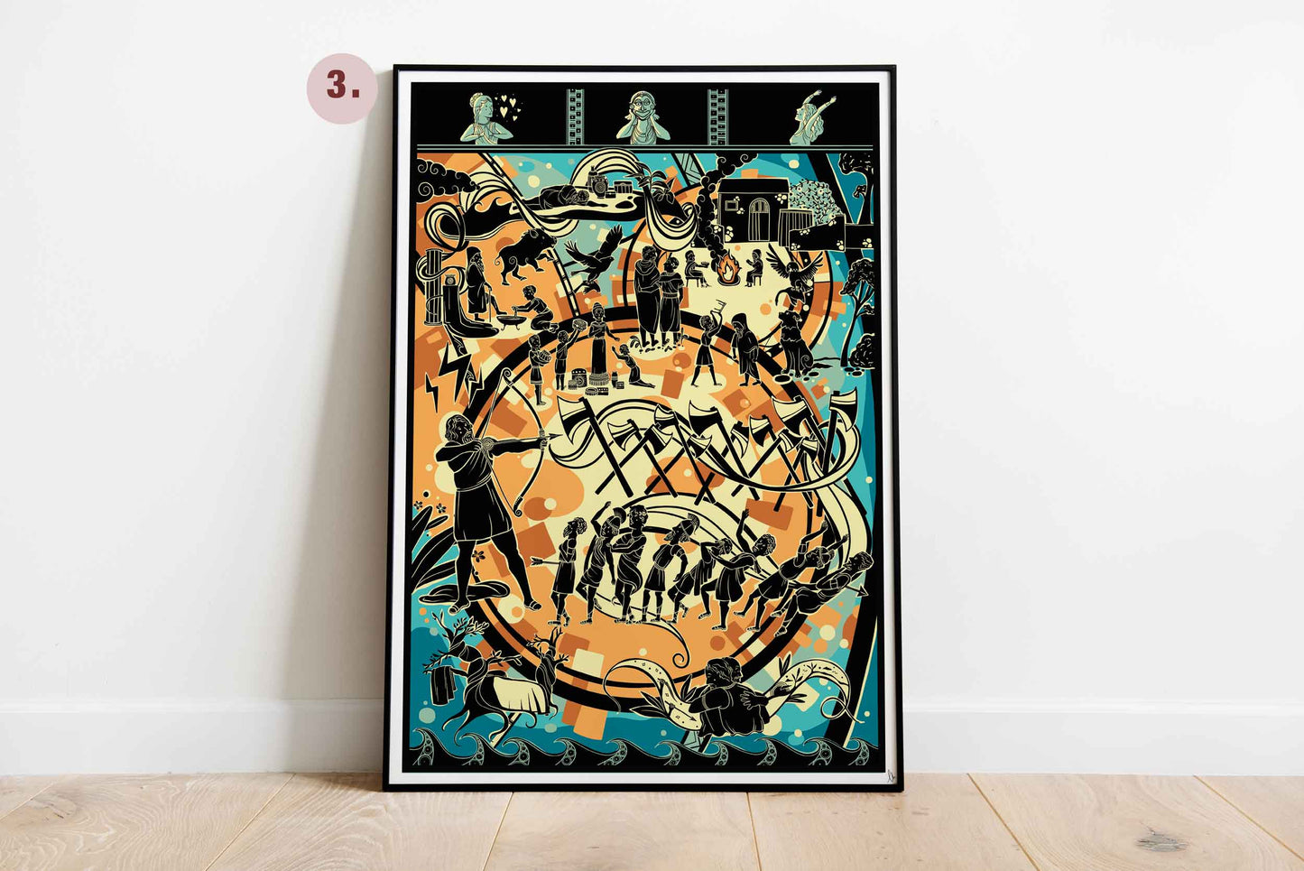 The Odyssey, Three Part Print Set