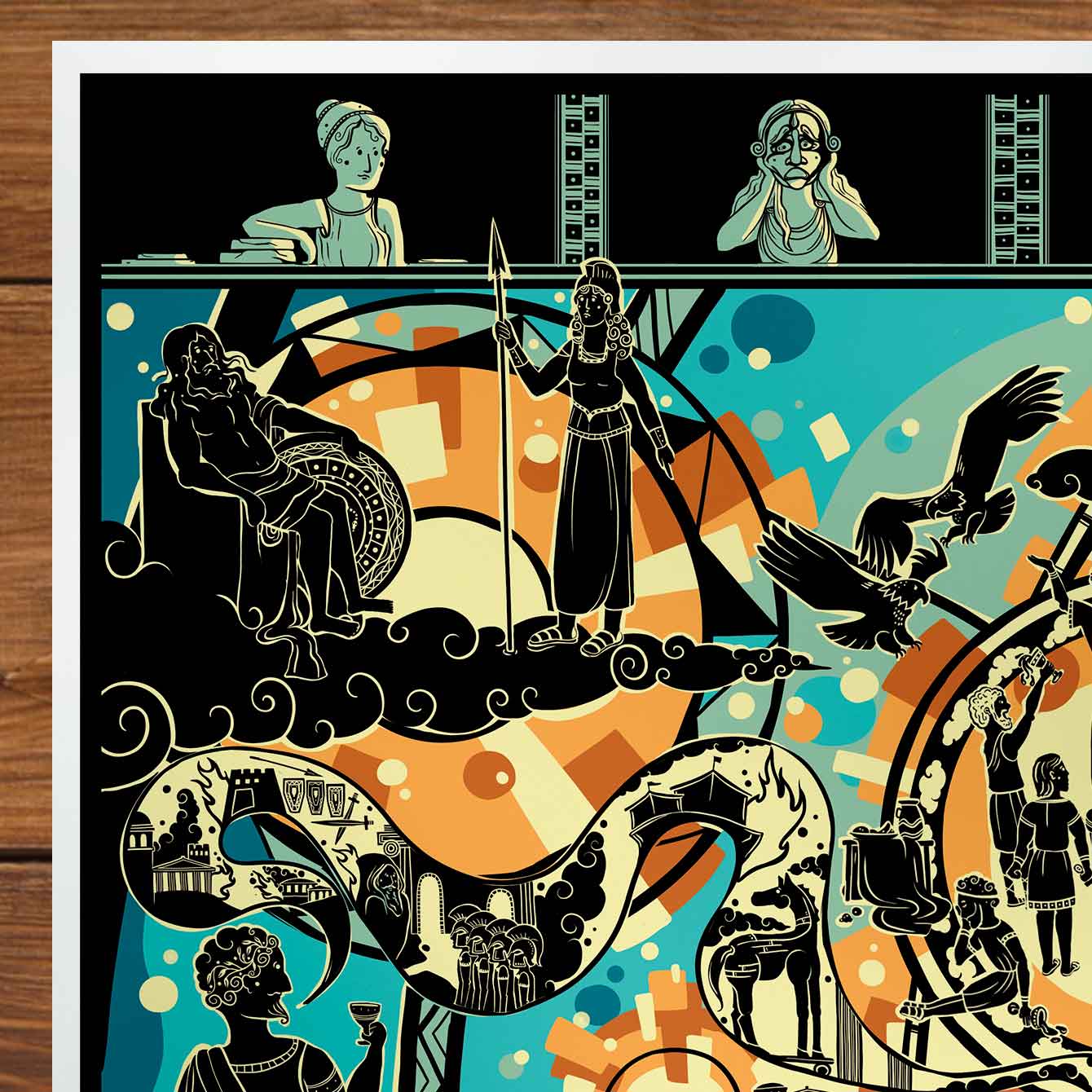 The Odyssey, Three Part Print Set