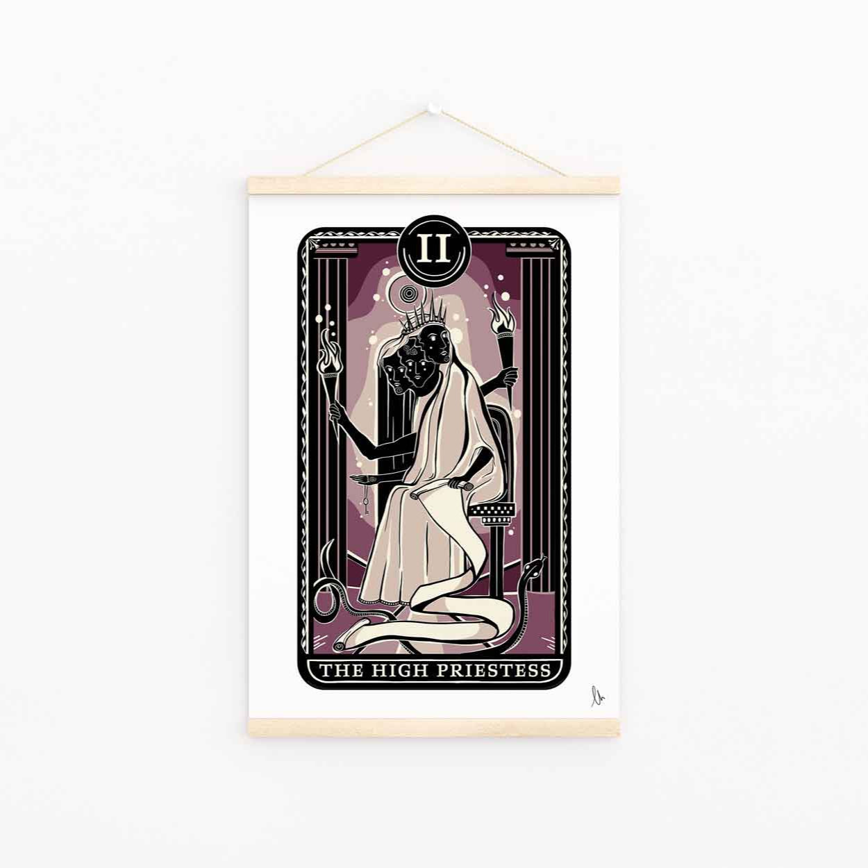 The High Priestess Hecate Tarot Card Print