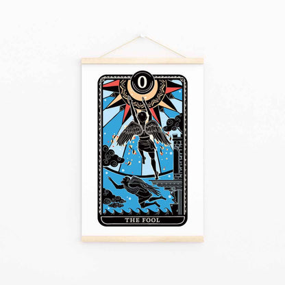 The Fool Icarus Tarot Card Print