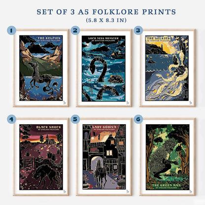 Any 3 A5 Folklore Mix and Match Set