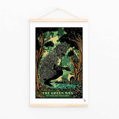 The Green Man of English Folklore