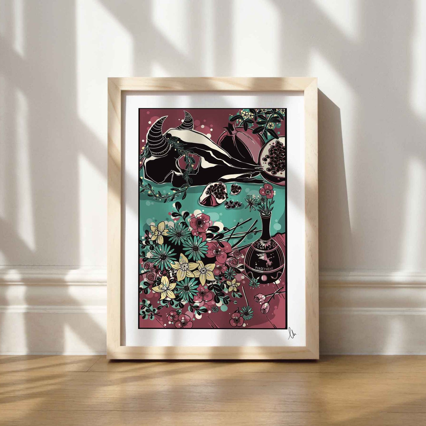 Pomegranates with Persephone
