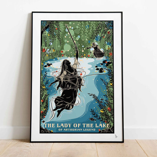The Lady of the Lake of Arthurian Legend