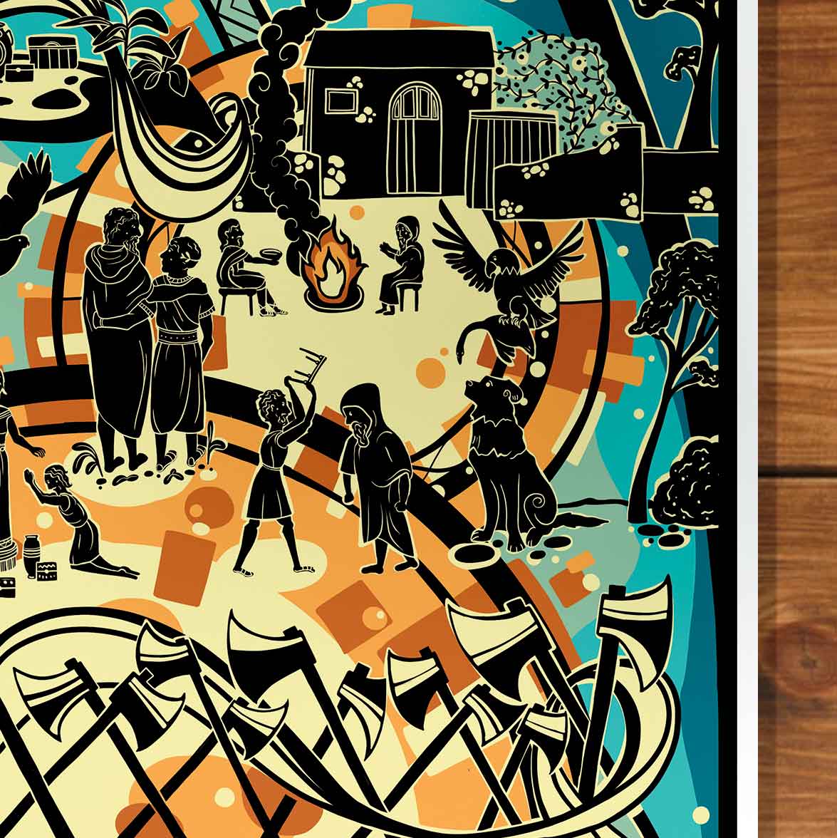 The Odyssey, Three Part Print Set