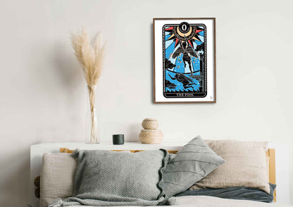 The Fool Icarus Tarot Card Print