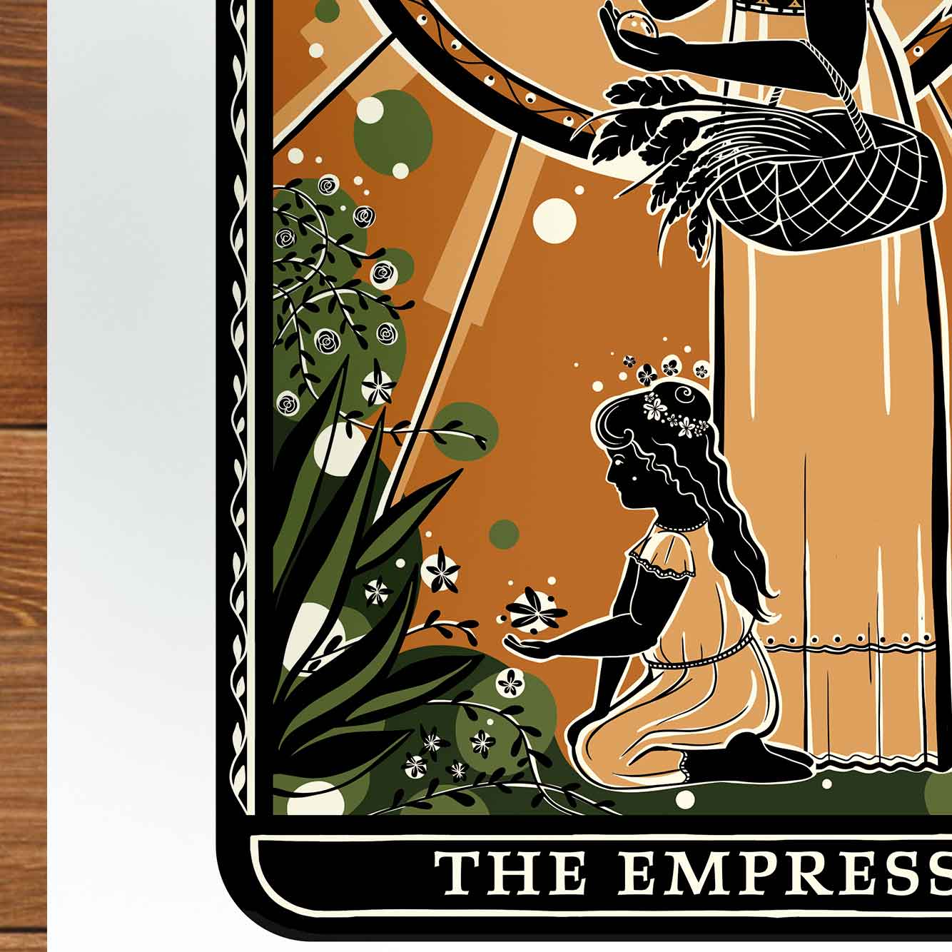 The Empress Demeter Tarot Cart Print
