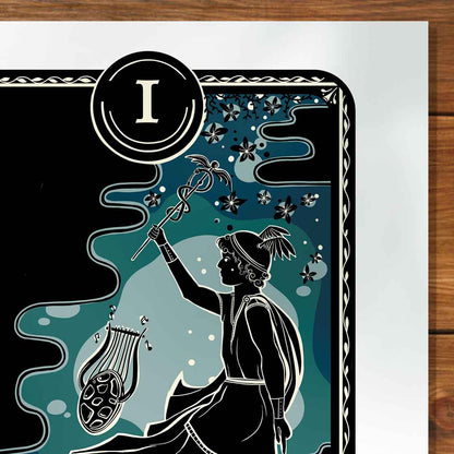 The Magician Hermes Tarot Card Print
