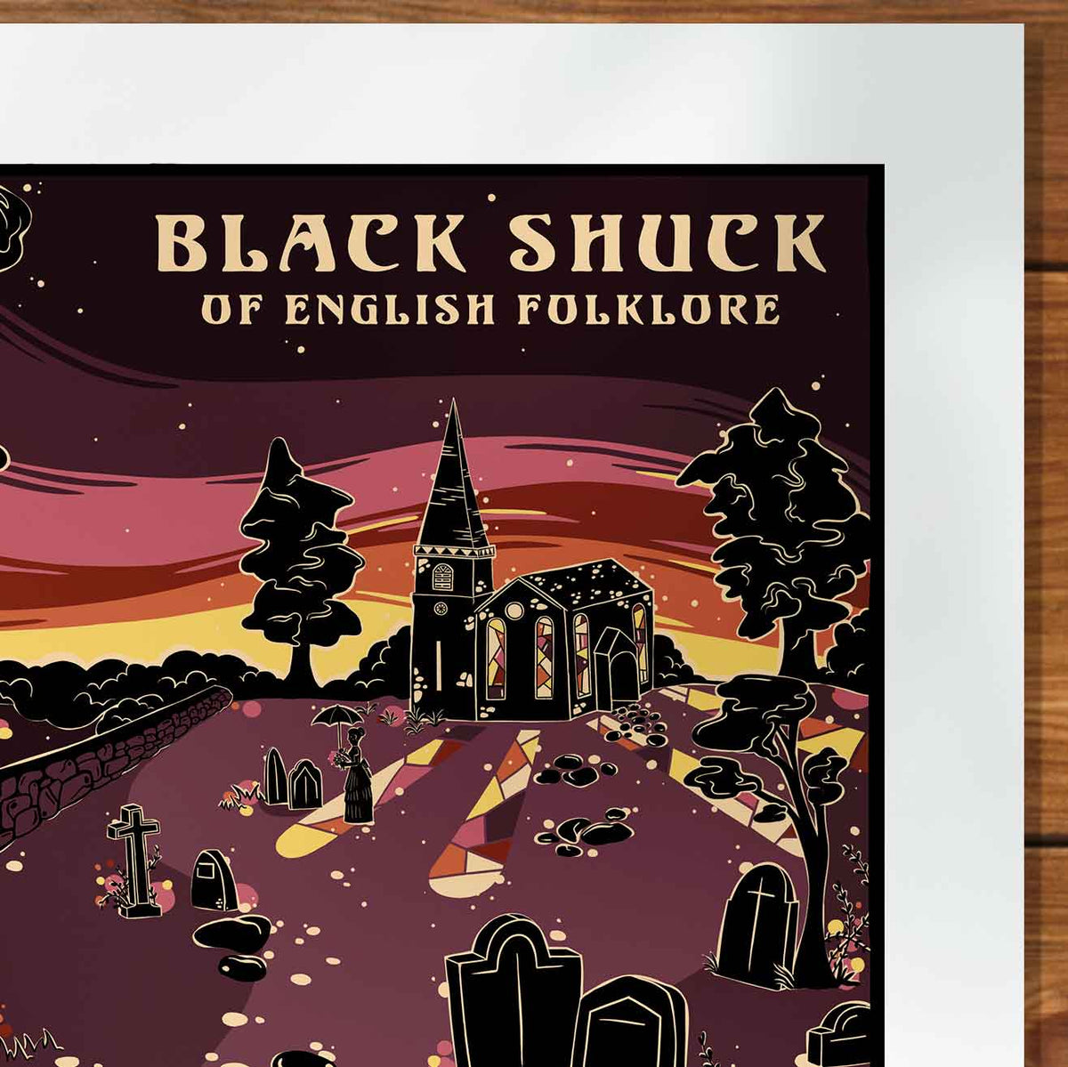 The Black Shuck of English Folklore