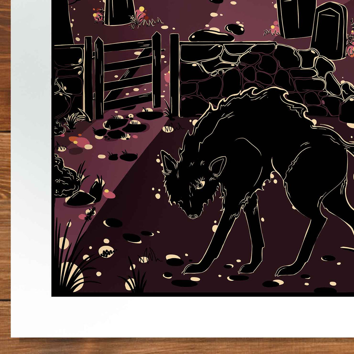 The Black Shuck of English Folklore