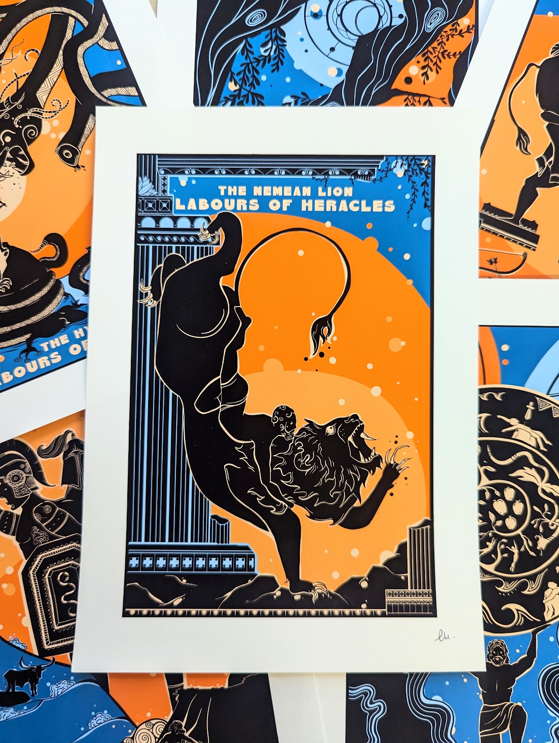 The Labours of Heracles, 12 Print Bundle Set