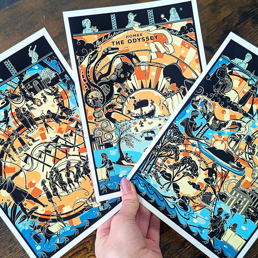 The Odyssey, Three Part Print Set