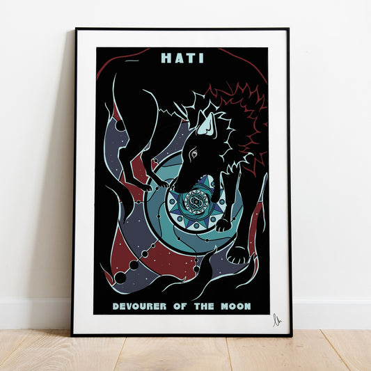 Hati, Devourer of the Moon