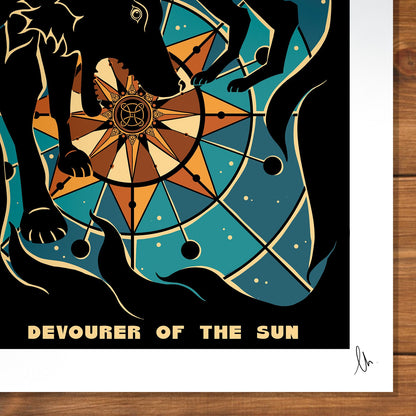Sköll, Devourer of the Sun