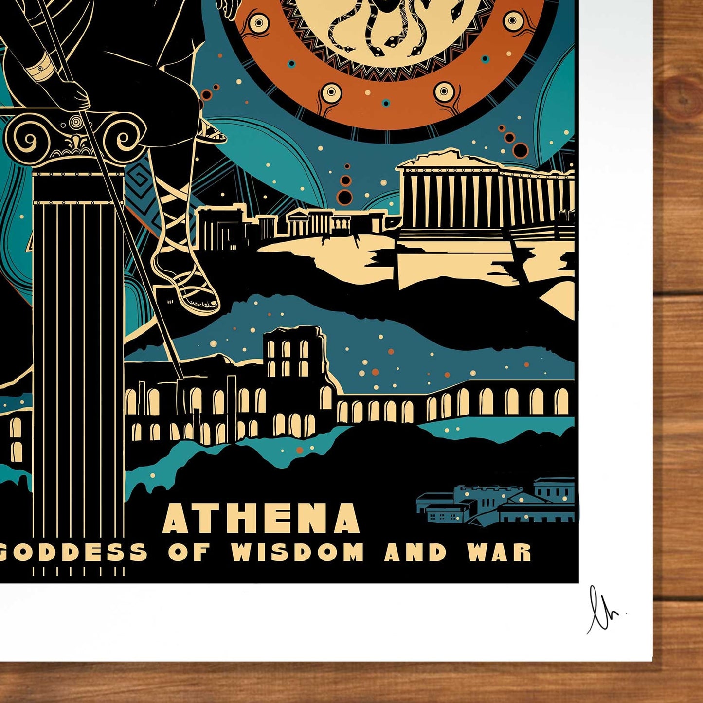 Athena, Goddess of Wisdom and War