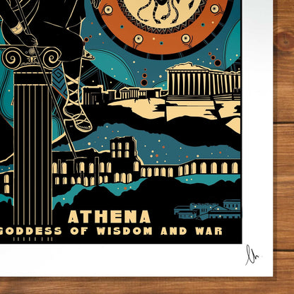 Athena, Goddess of Wisdom and War