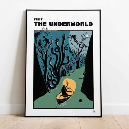 Visit The Underworld Print