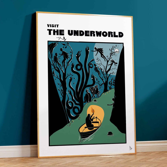 Visit The Underworld Print