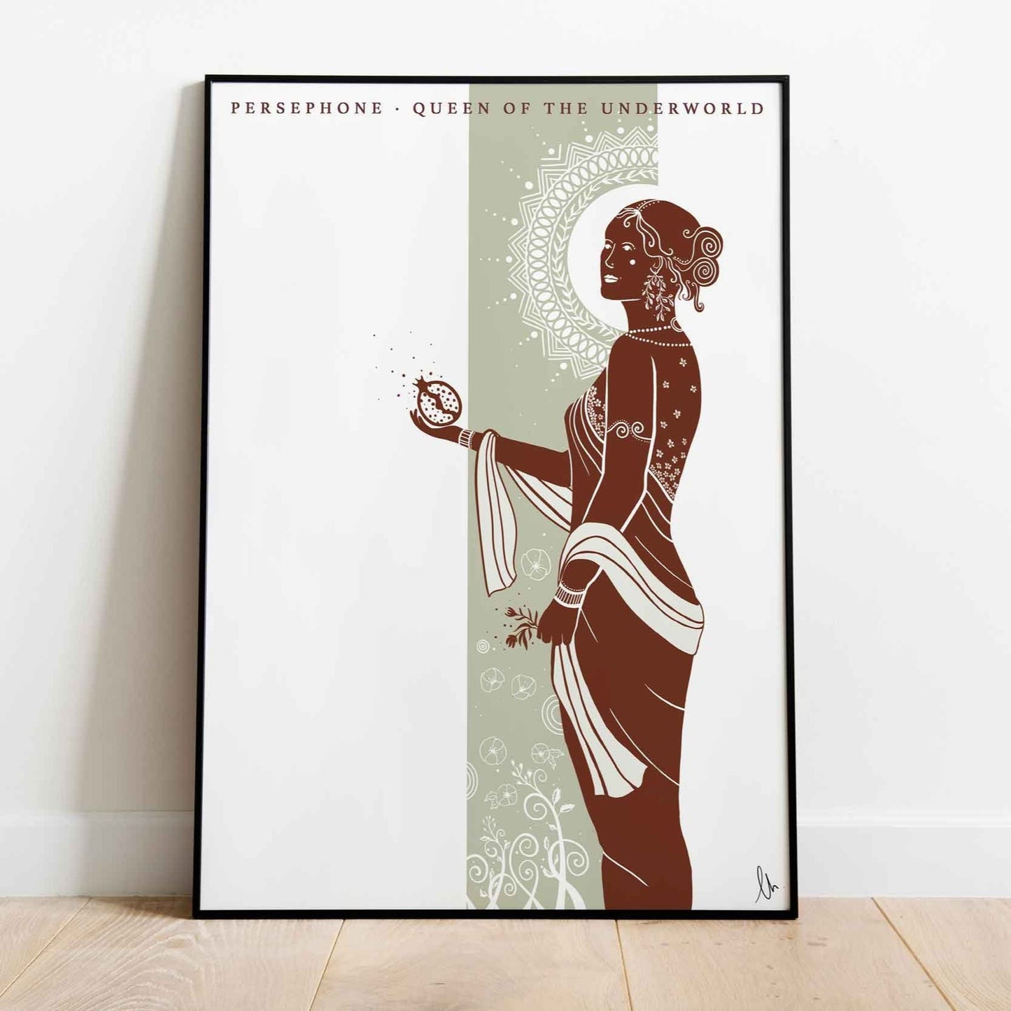 Persephone, Queen of the Underworld, Minimalist