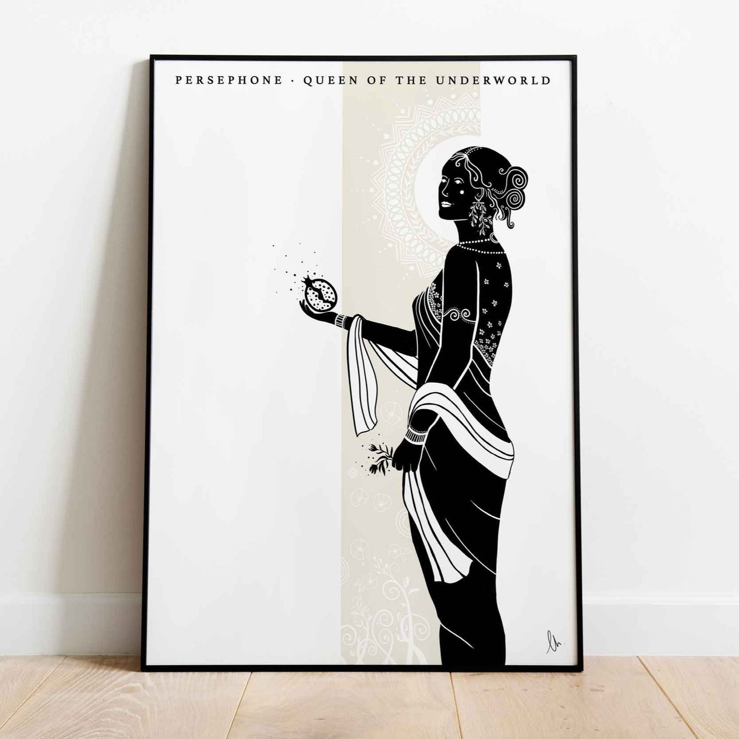 Persephone, Queen of the Underworld, Minimalist