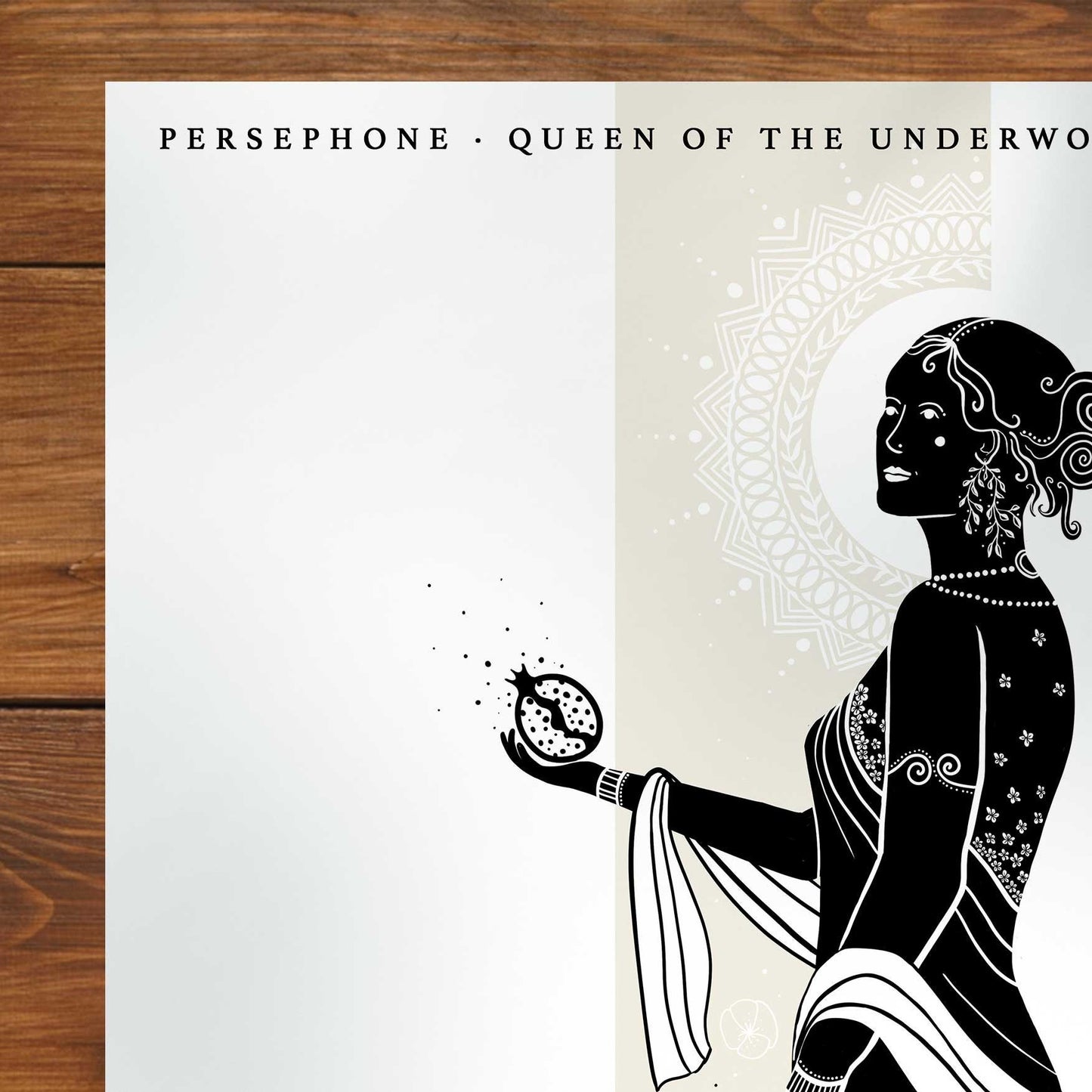 Persephone, Queen of the Underworld, Minimalist