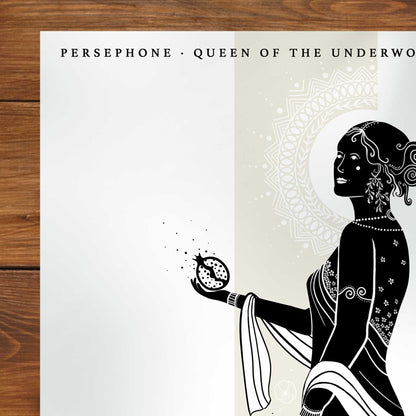 Persephone, Queen of the Underworld, Minimalist