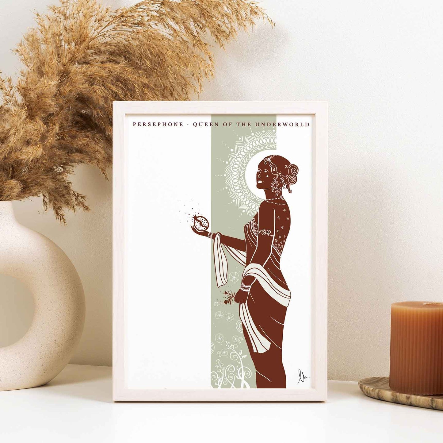 Persephone, Queen of the Underworld, Minimalist
