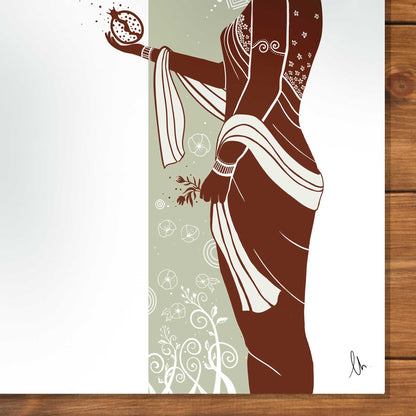 Persephone, Queen of the Underworld, Minimalist