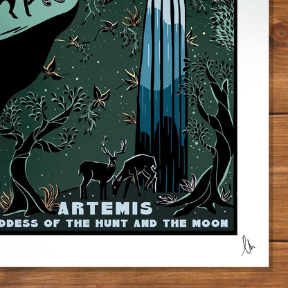 Artemis, Goddess of the Hunt and the Moon