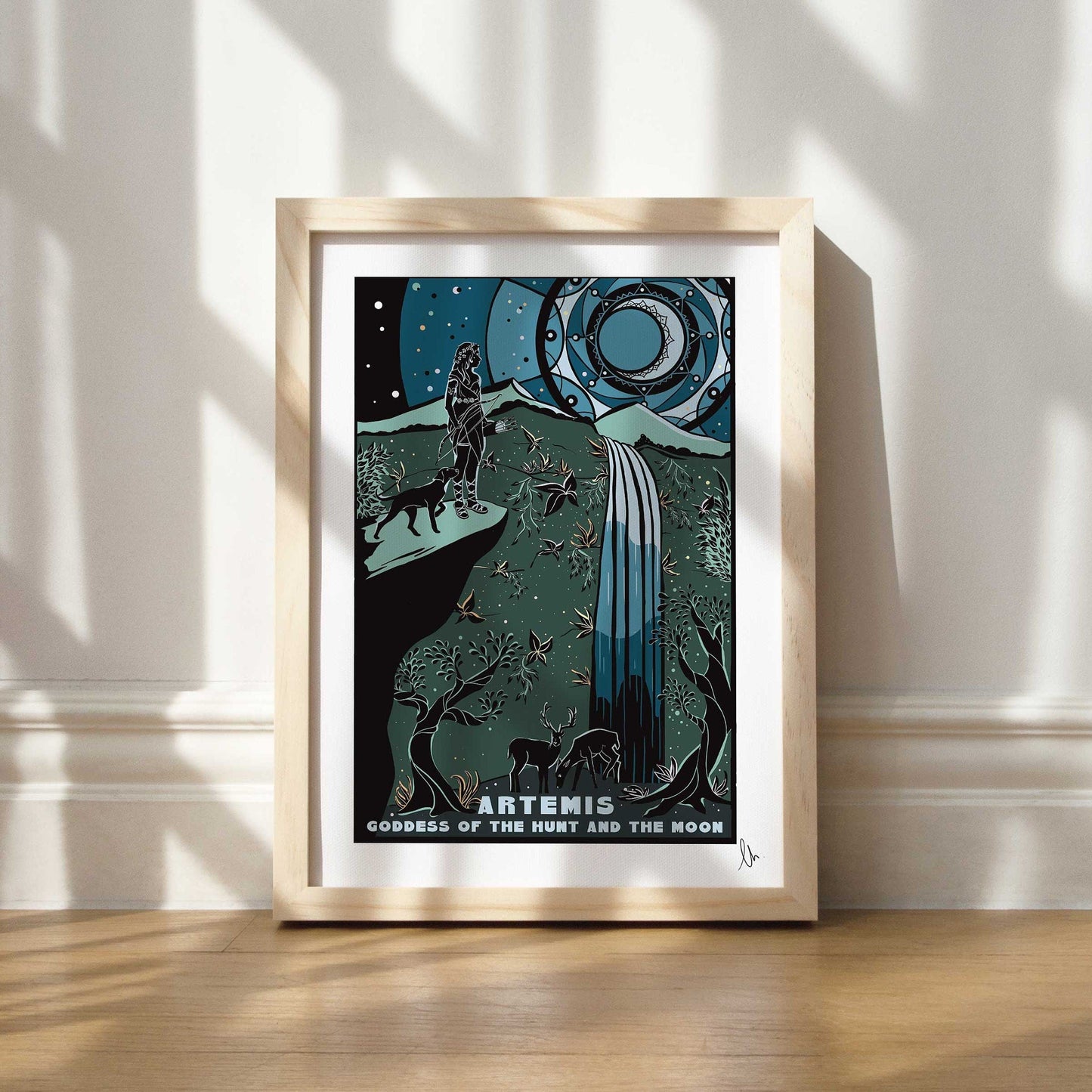 Artemis, Goddess of the Hunt and the Moon