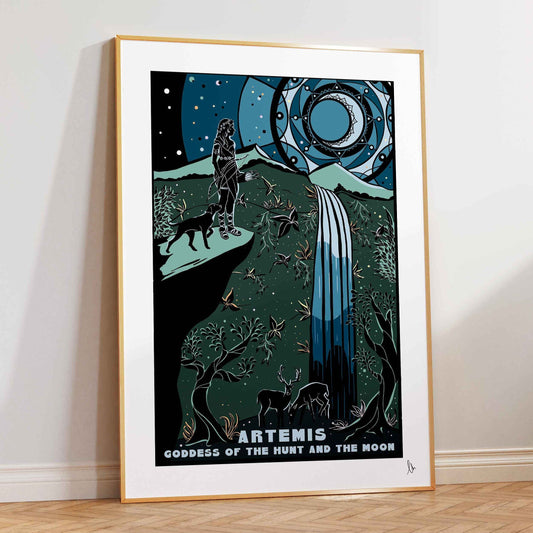 Artemis, Goddess of the Hunt and the Moon