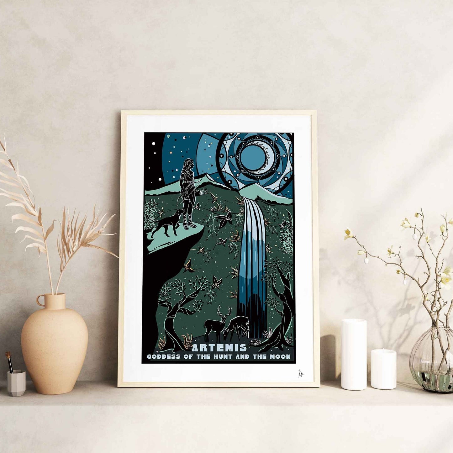 Artemis, Goddess of the Hunt and the Moon