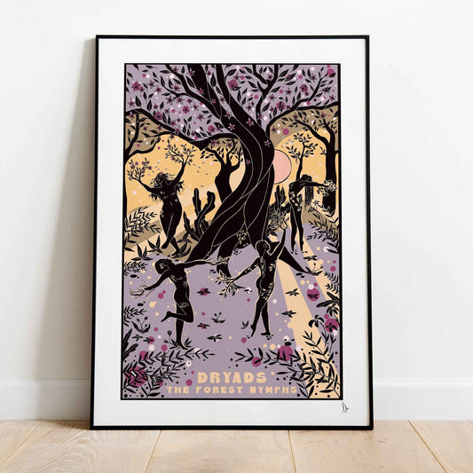The Forest Nymphs, Dryads